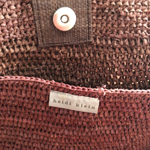 Heidi KleinStraw beach bag - Picture 5 of 9